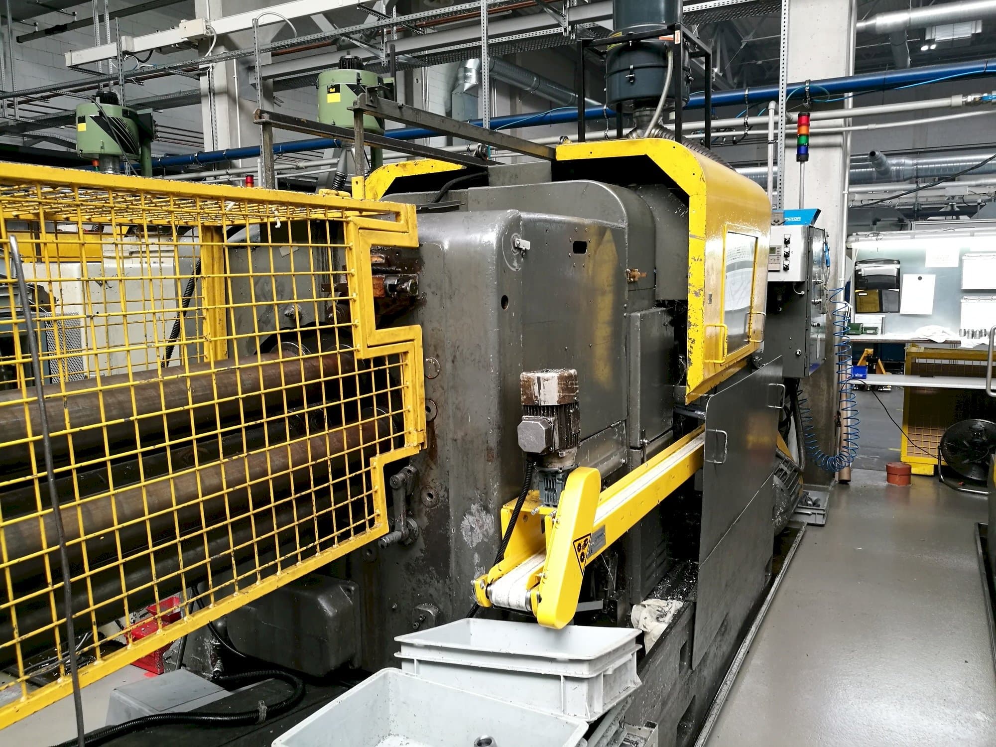 Front view of Wickman 2  1/4"-6  machine