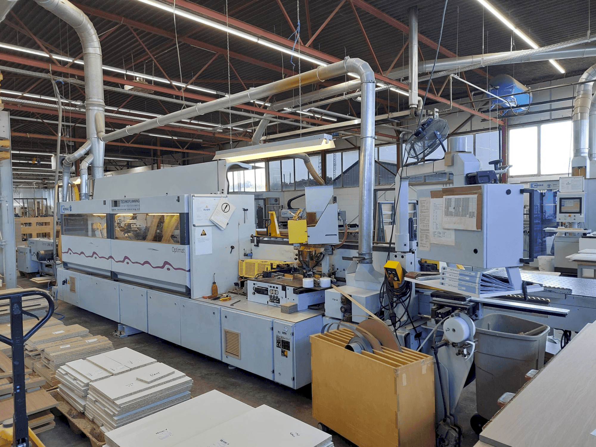 Front view of HOMAG Optimat KL 78/A20/S2/Z  machine
