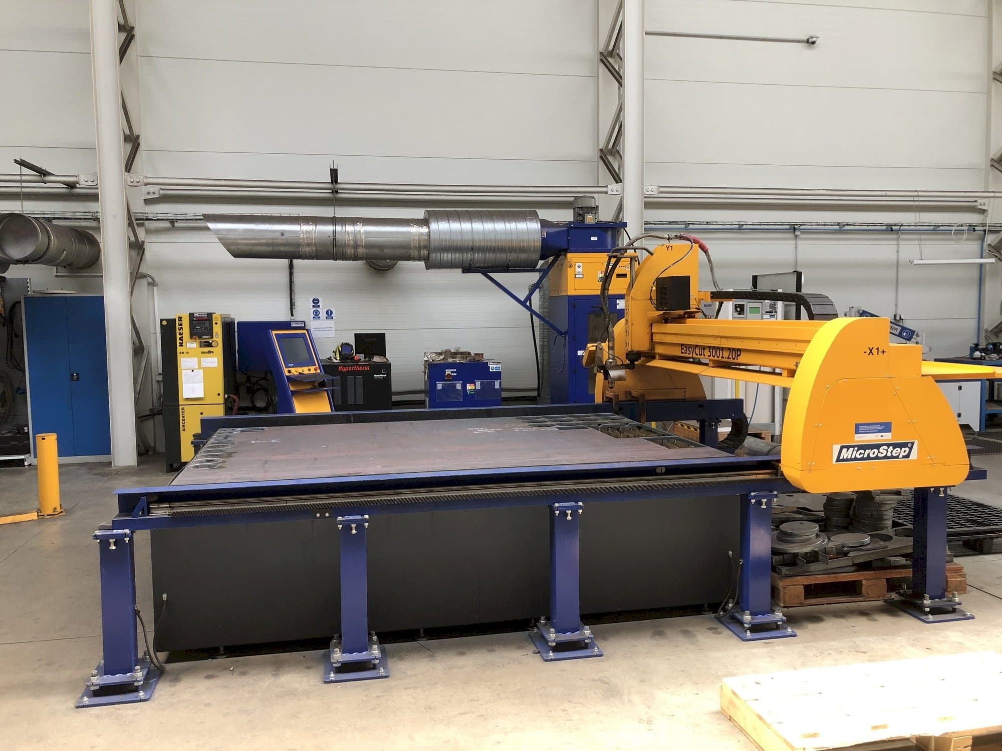 Front view of MicroStep Easy Cut 3001.20P  machine