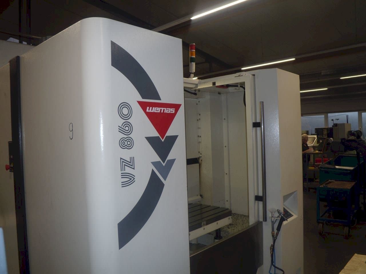 Front view of WEMAS VZ 860 APC  machine