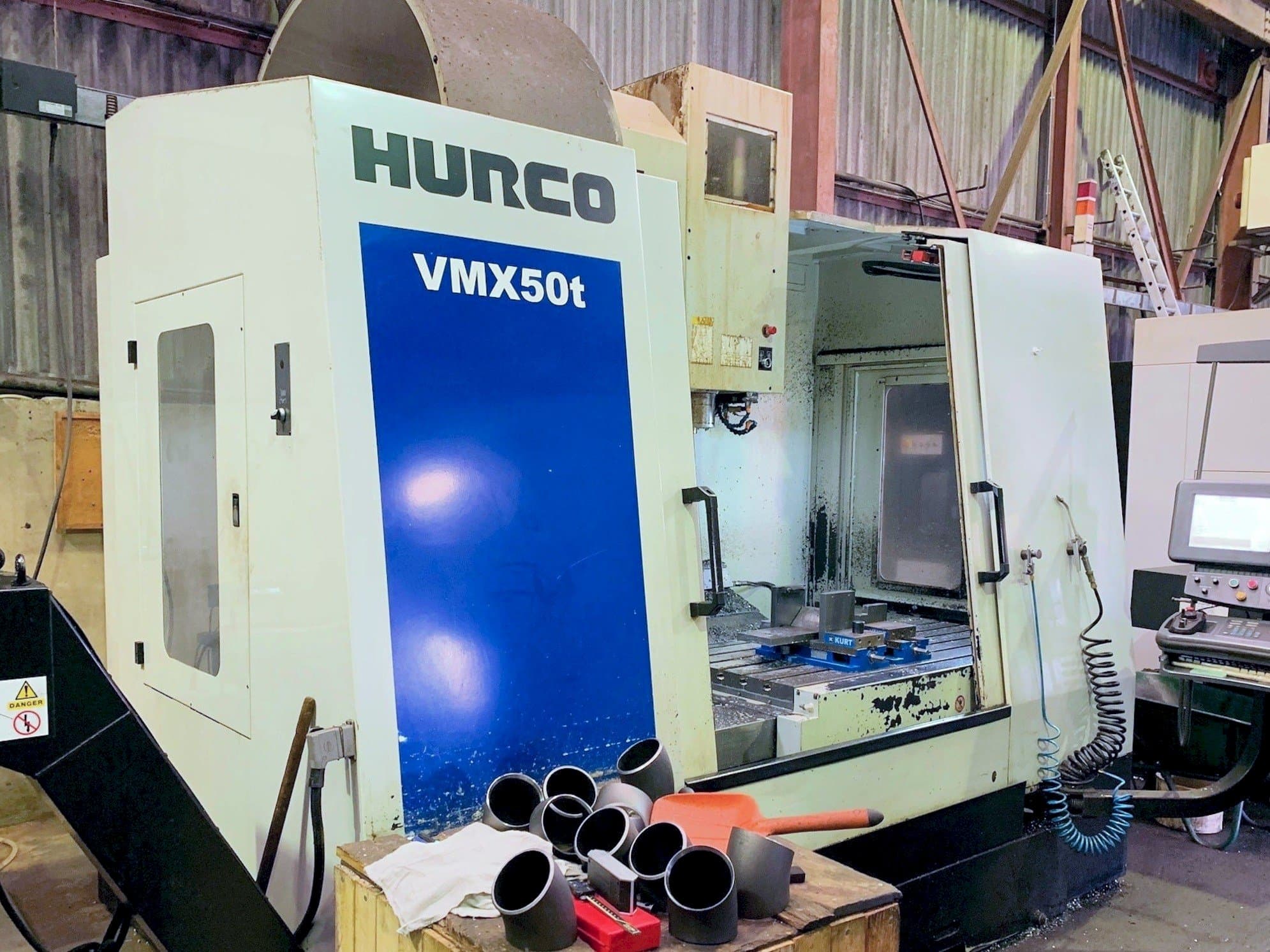 Front view of Hurco VMX 50T  machine