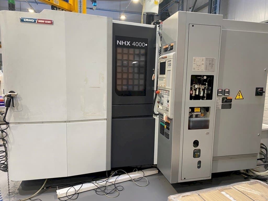 Front view of DMG Mori Seiki NHX4000  machine