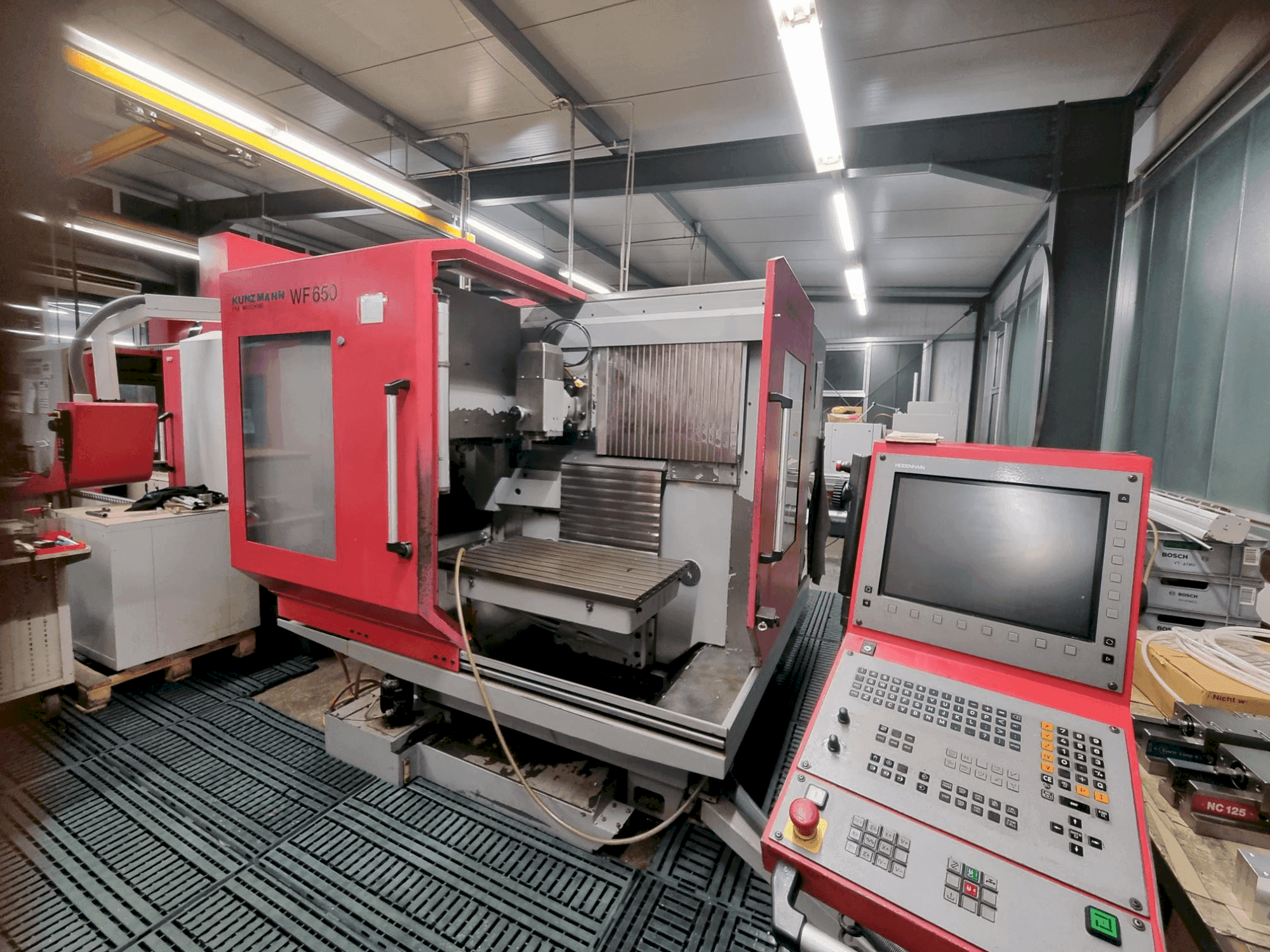 Front view of KUNZMANN WF 650  machine