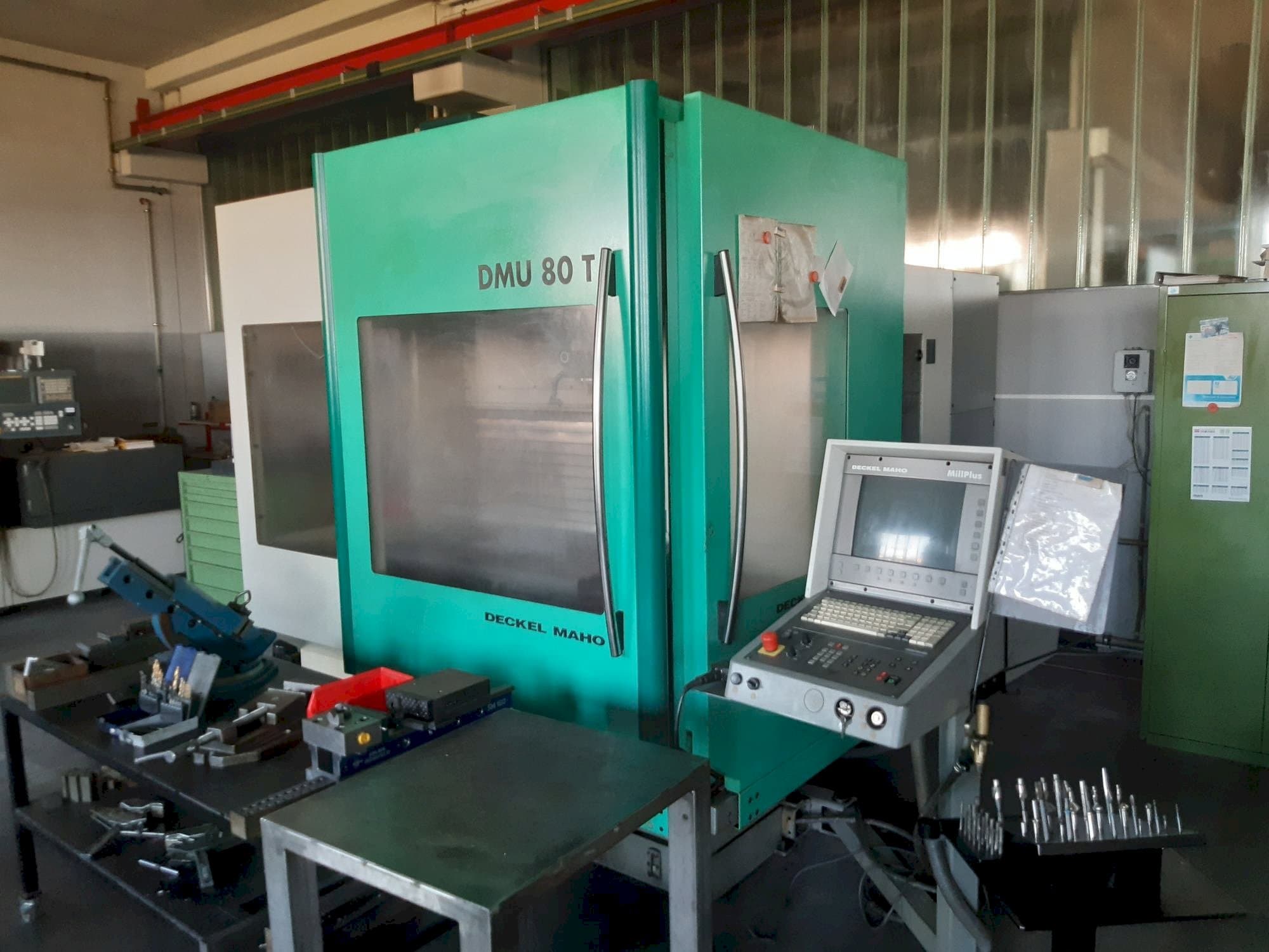 Front view of DECKEL MAHO DMU 80T  machine