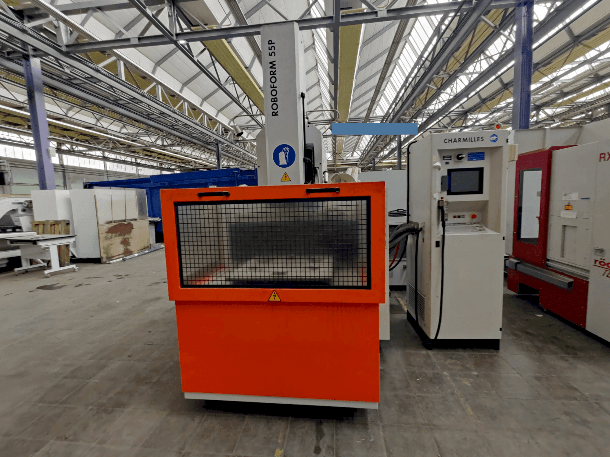 Front view of CHARMILLES ROBOFORM 55P  machine