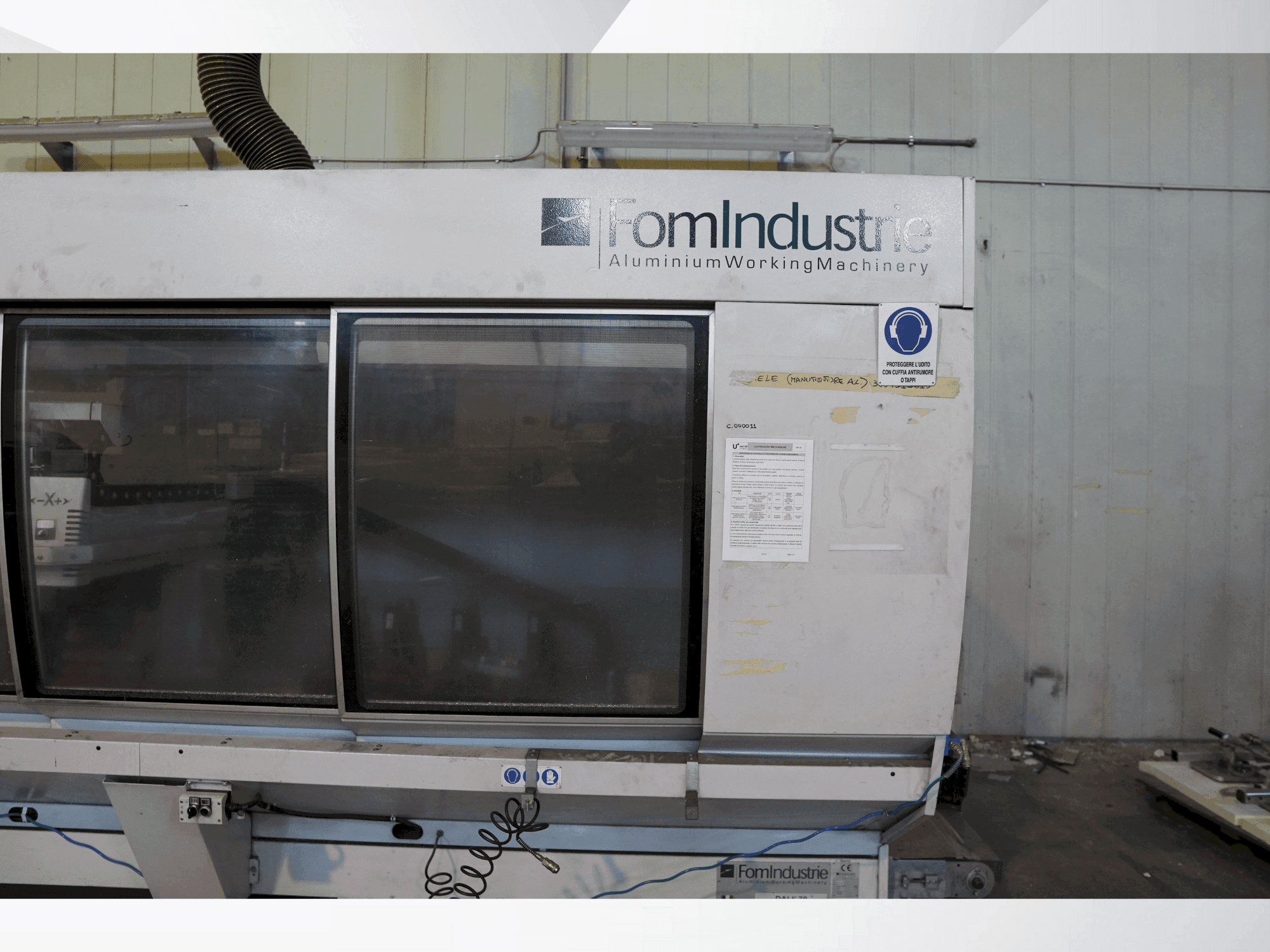 Front view of FomIndustrie DALI 70  machine