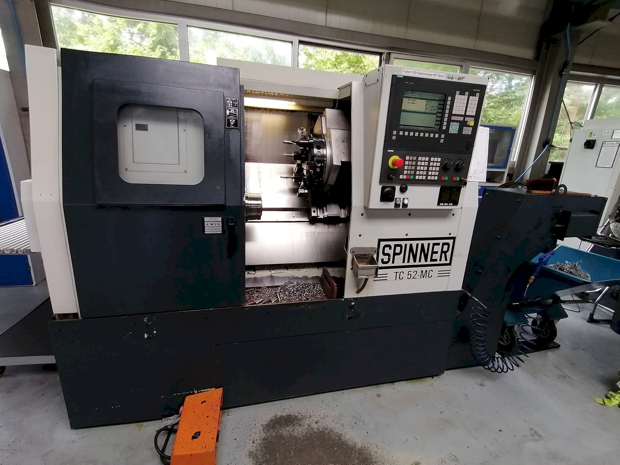 Front view of SPINNER TC 52-MC  machine