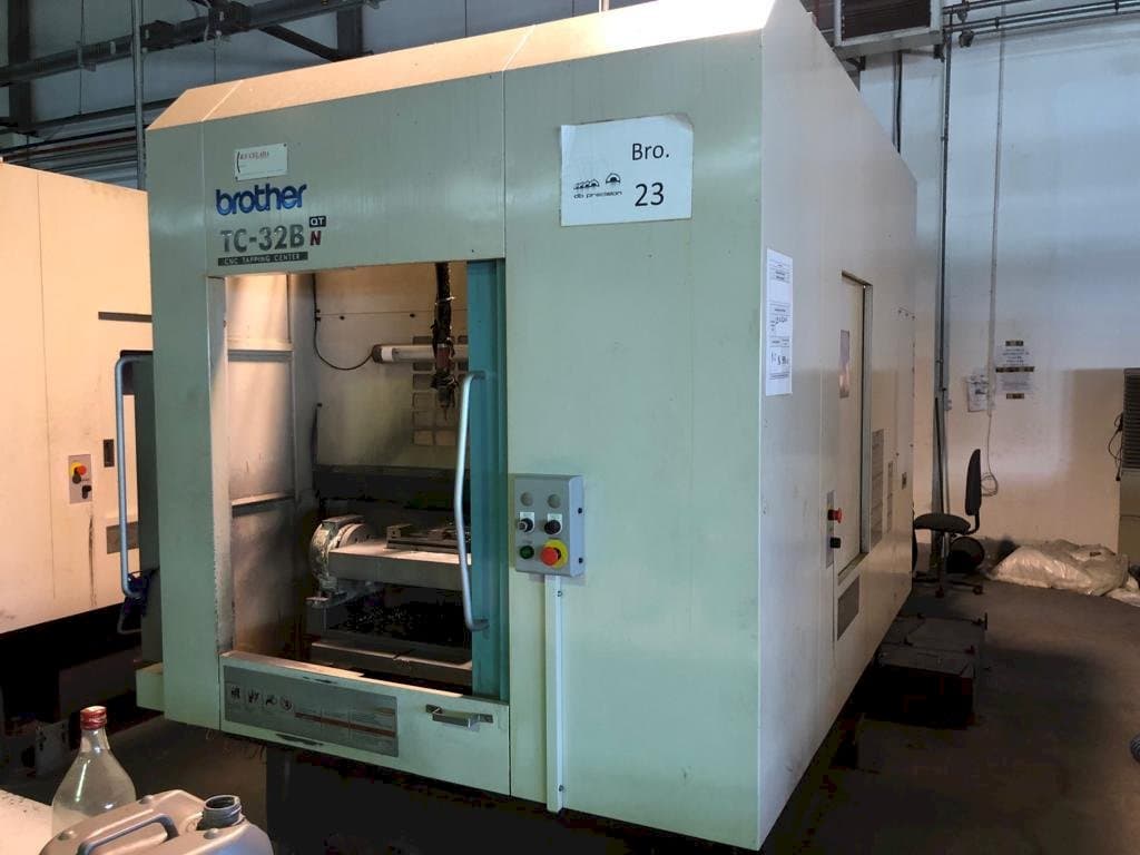 Front view of Brother TC 32B  machine