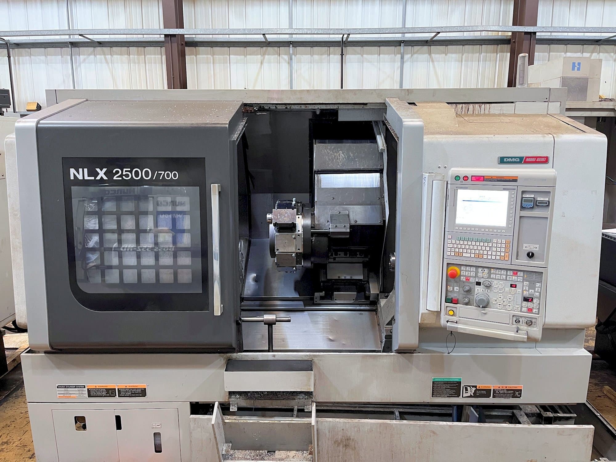 Front view of MORI SEIKI NLX2500Y-700  machine