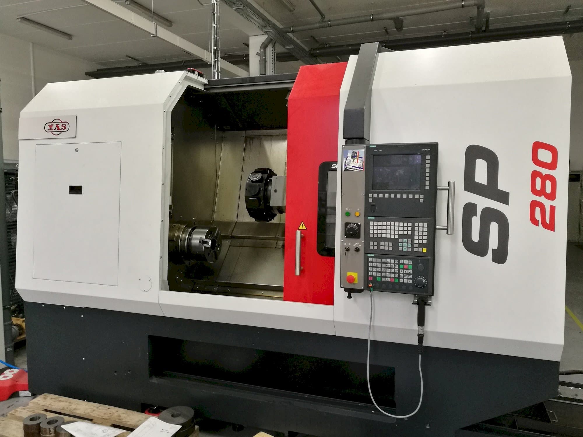 Front view of KOVOSVIT MAS SP 280 SY  machine