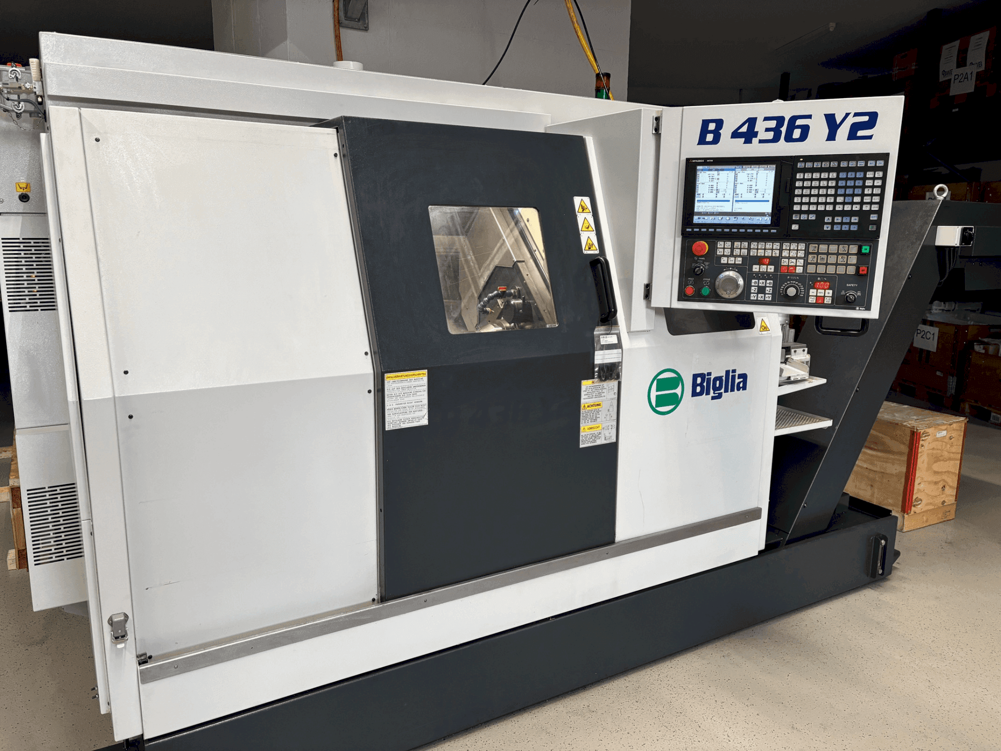 Front view of Biglia B436Y2  machine