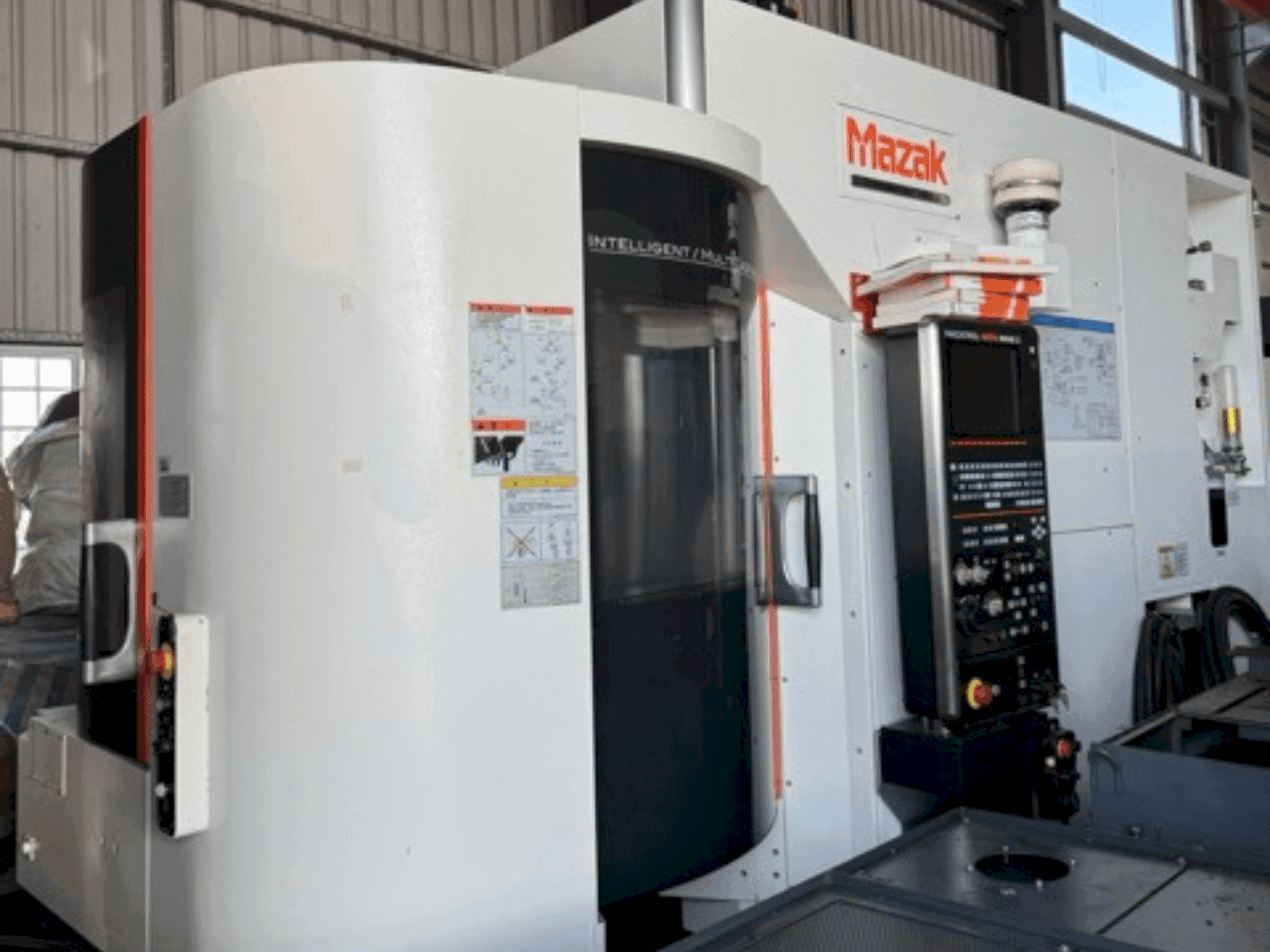 Front view of Mazak VARIAXIS J-500  machine