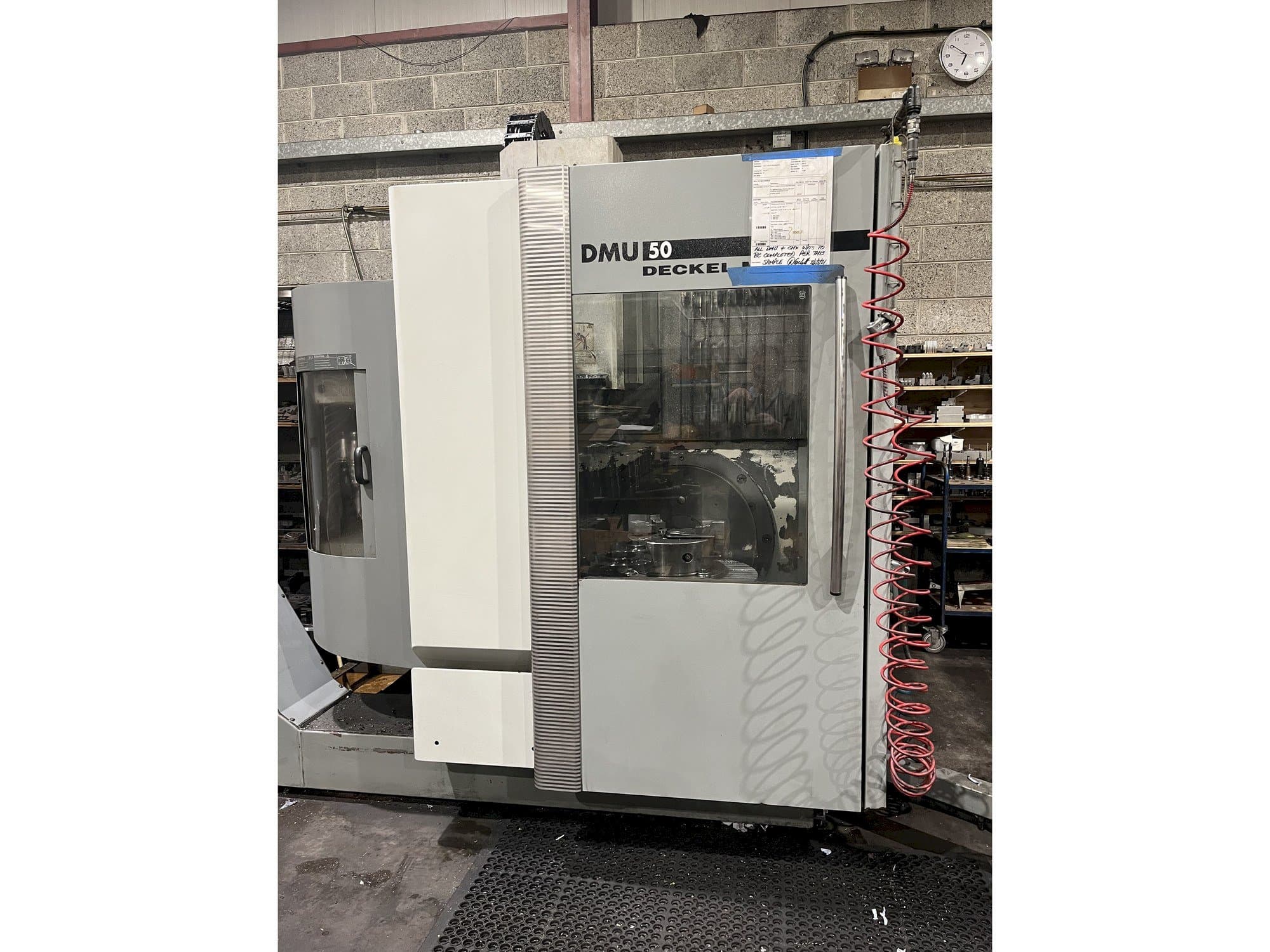 Front view of DECKEL MAHO DMU 50  machine