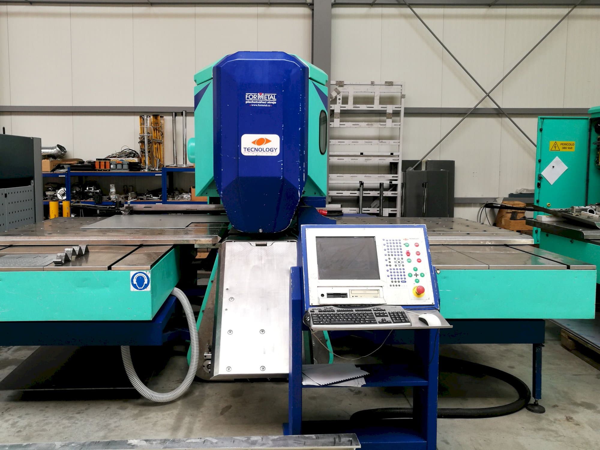 Front view of TECNOLOGY Italiana TECNOTRANSFER 15 SR Machine