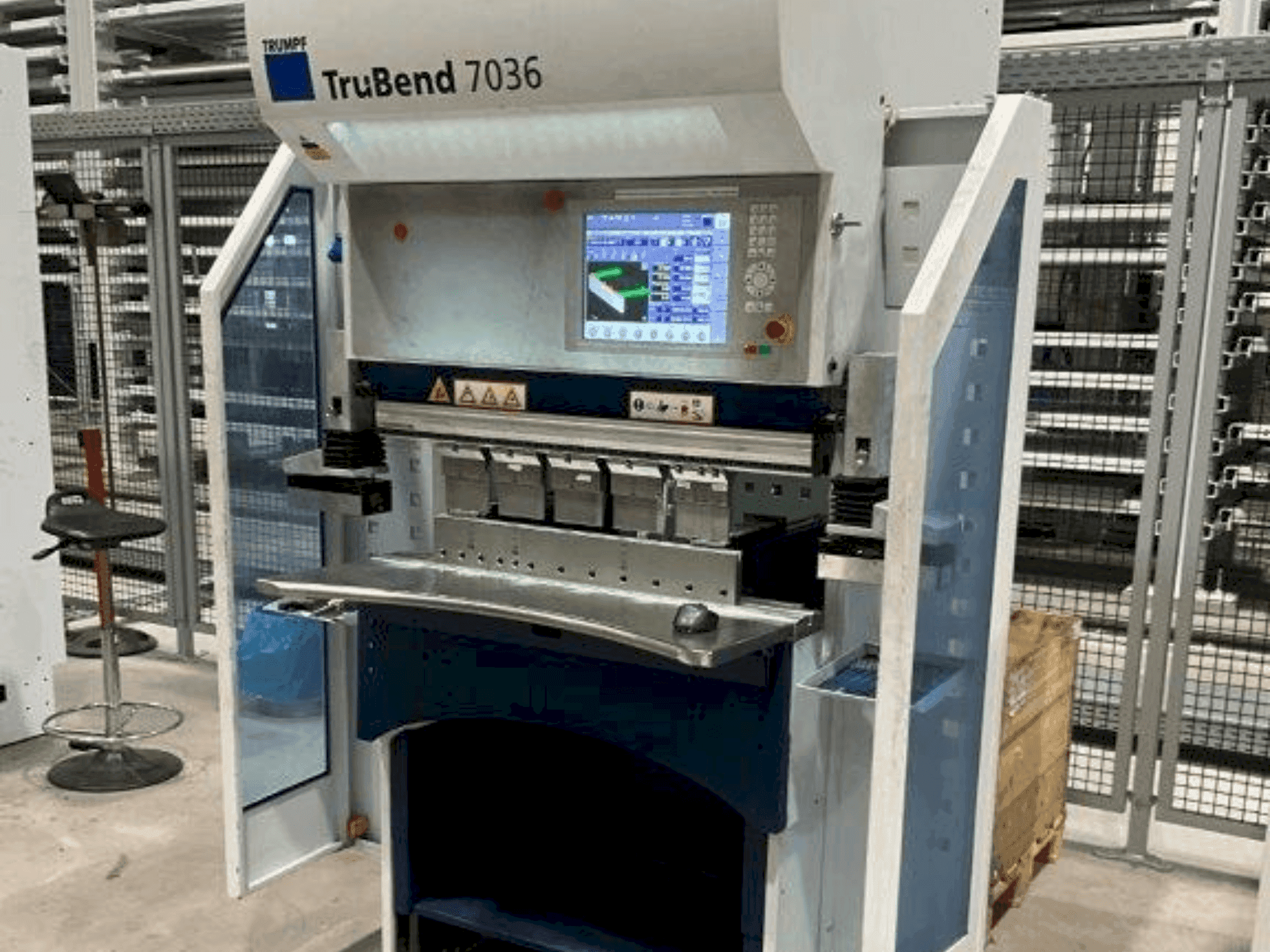 Front view of TRUMPF TruBend 7036  machine