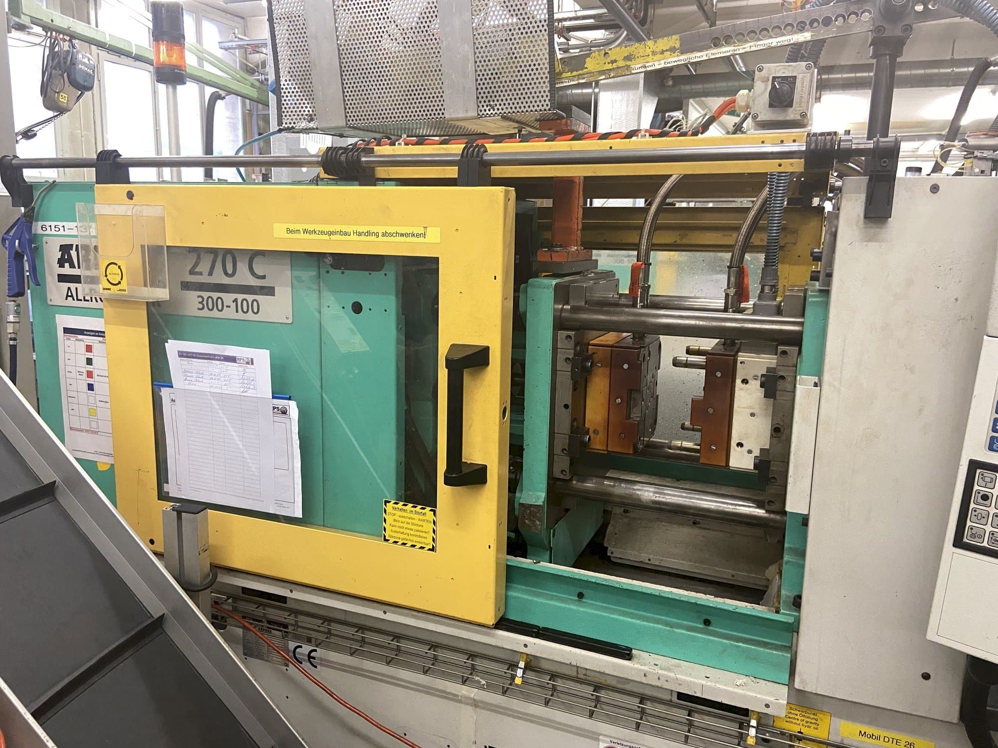 Front view of Arburg 270 C 300-100  machine