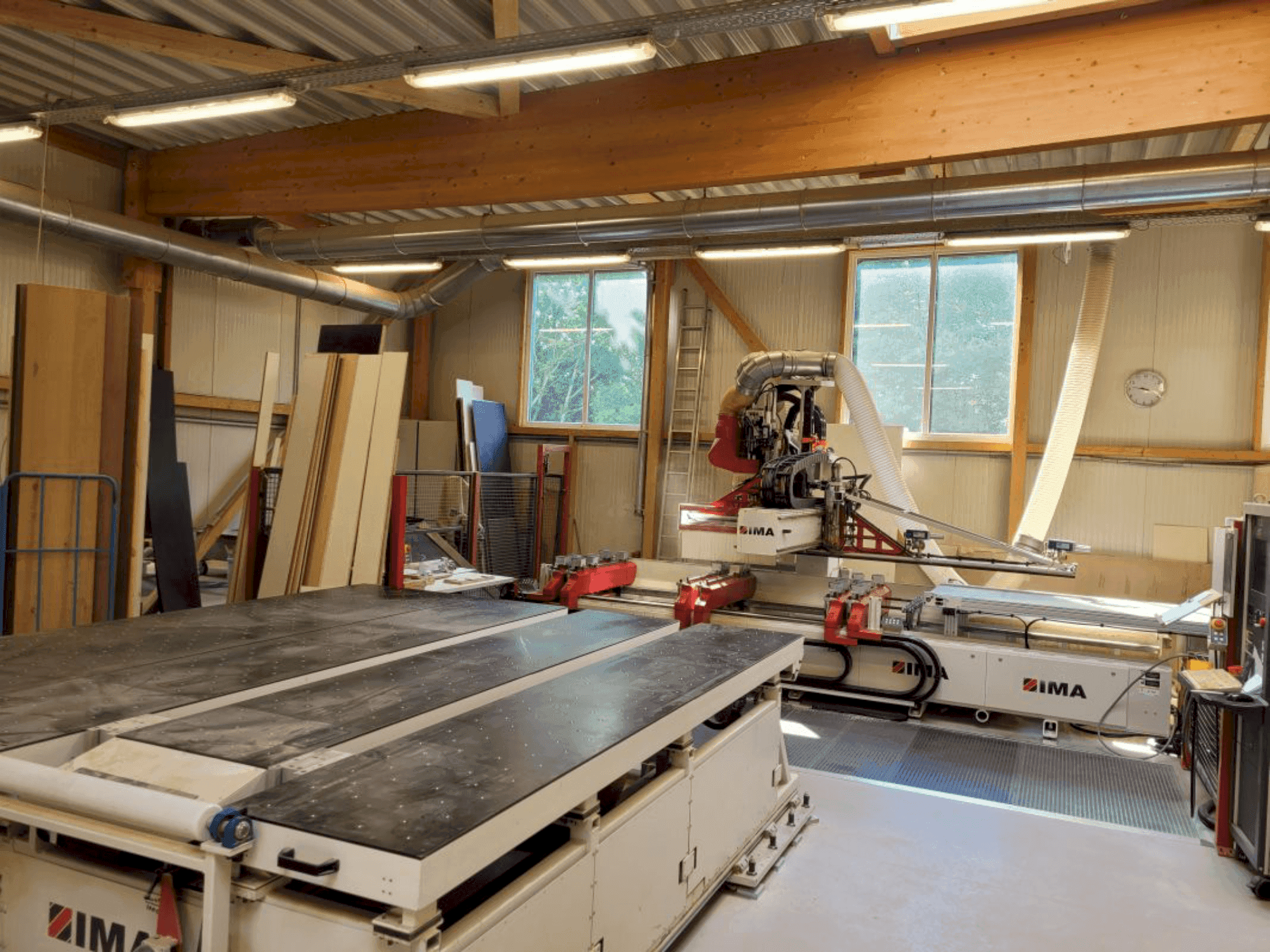 Front view of IMA BIMA CUT 120/300  machine
