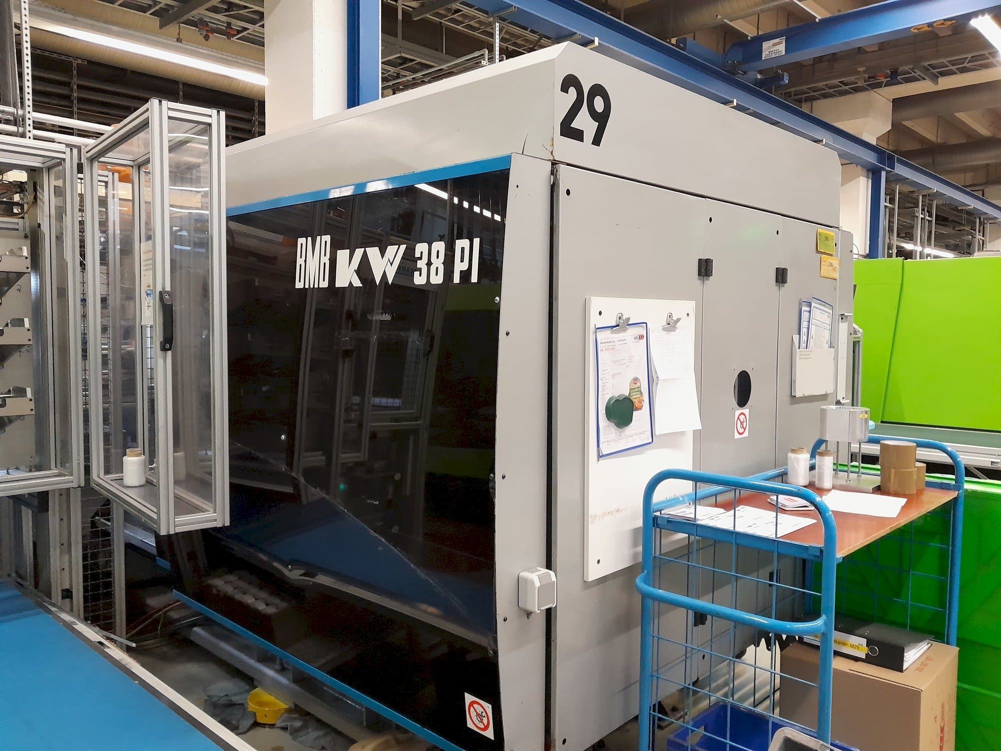 Front view of BMB KW 38 PI/1300  machine