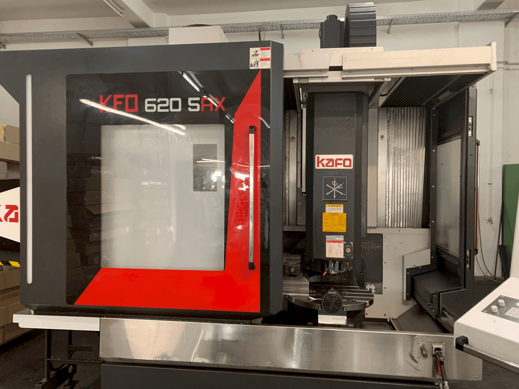 Front view of KAFO KFO 620 5AX  machine