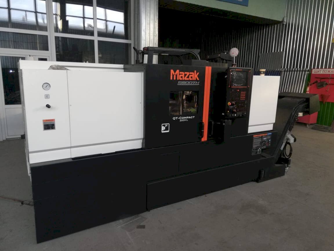 Front view of Mazak QT- COMPACT 200ML  machine