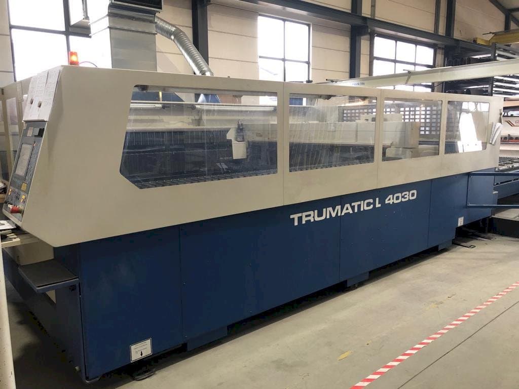 Front view of Trumpf Trumatic L4030  machine