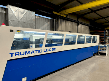 Front view of TRUMPF Trumatic L6050  machine