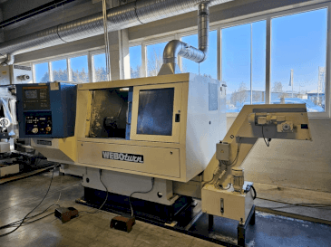 Front view of ROEPERWERK WEBOturn  machine