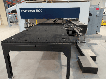 Front view of TRUMPF TruPunch 3000  machine