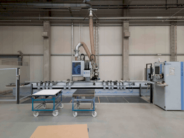 Front view of HOMAG OPTIMAT BAZ222/60/K  machine