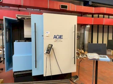Front view of AGIE AGIEMATIC + AGIEPULS 60 HSF  machine