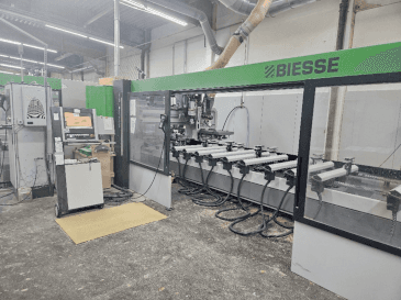 Front view of BIESSE WINDOW PRODUCTION LINE WEINIG / BIESSE  machine