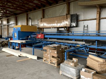 Front view of HUNDEGGER Speed-Cut SC1  machine