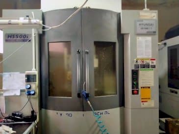 Front view of Hyundai Kia HS500i  machine