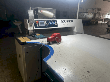 Front view of KUPER FWS 1250  machine