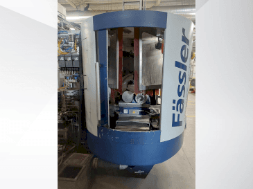 Front view of FASSLER HMX 400  machine