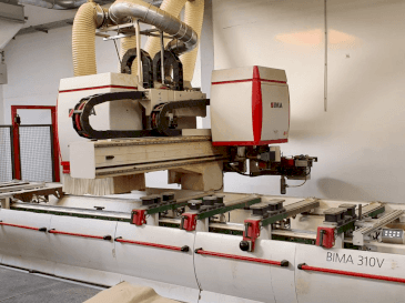 Front view of IMA BIMA 310V 120/600  machine