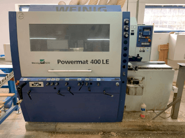 Front view of WEINIG / DIMTER POWERMAT 400LE  machine