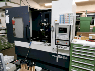 Front view of Makino EU64  machine