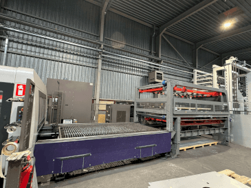 Front view of Bystronic ByTrans 3015 Standard  machine