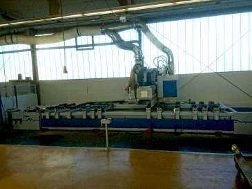 Front view of Weeke Optimat BHC 655  machine