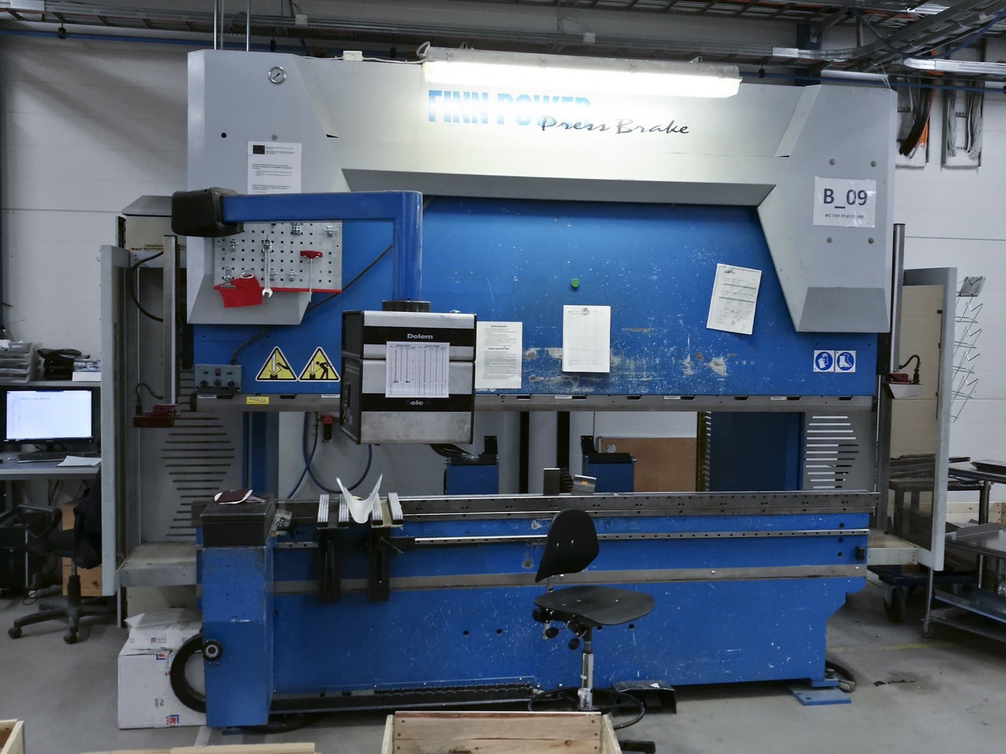 Front view of Finn-Power B 125-3060 GC CL6 Machine