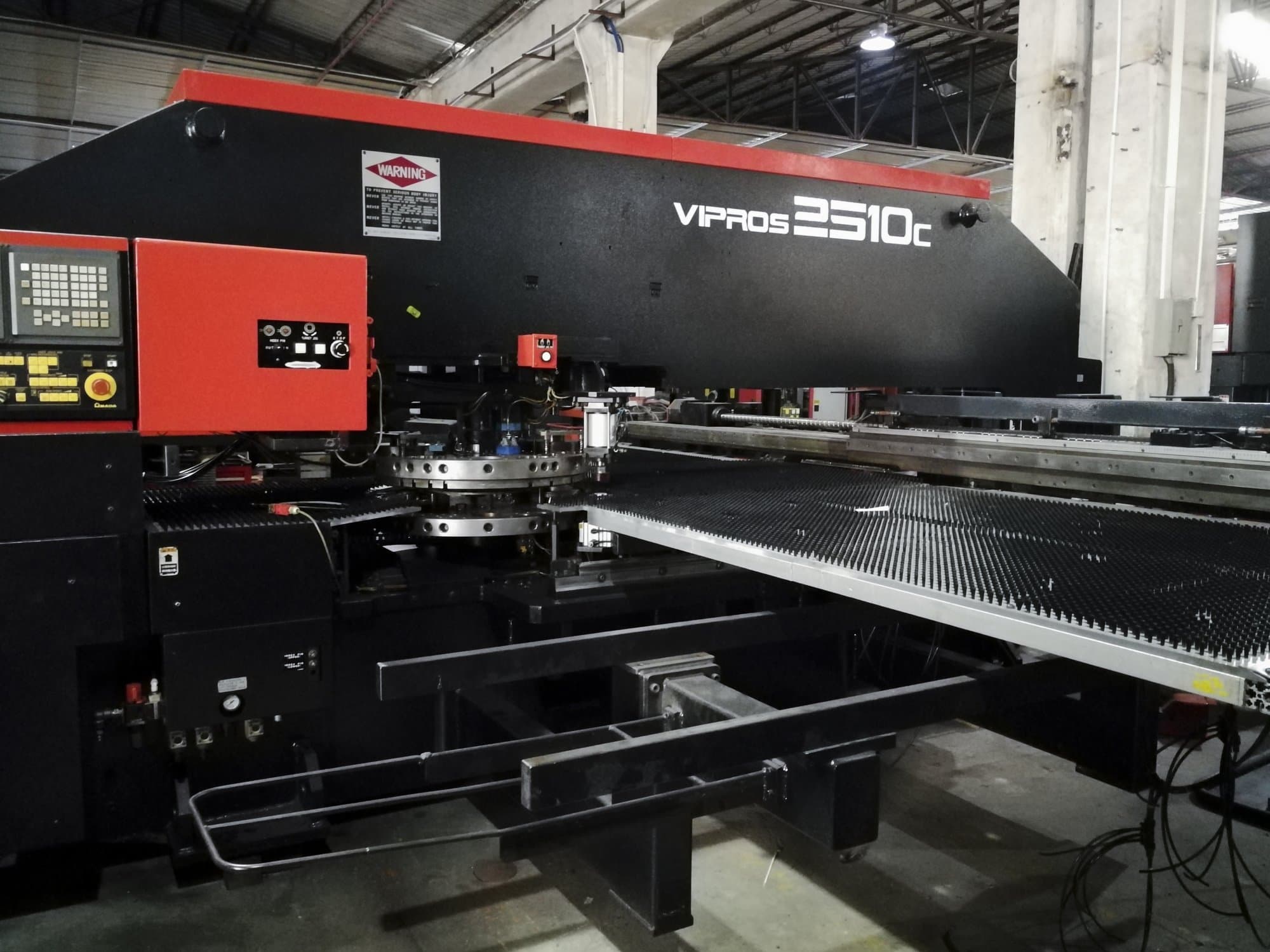 Back view of AMADA Vipros 2510C Machine