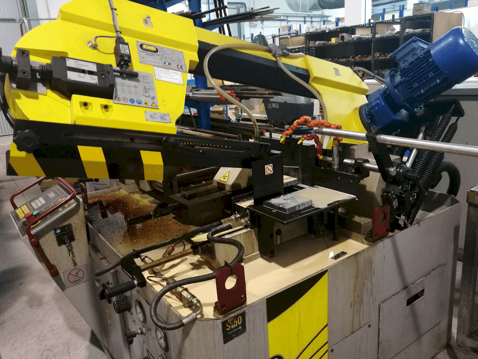 Front view of FMB Zeus Machine