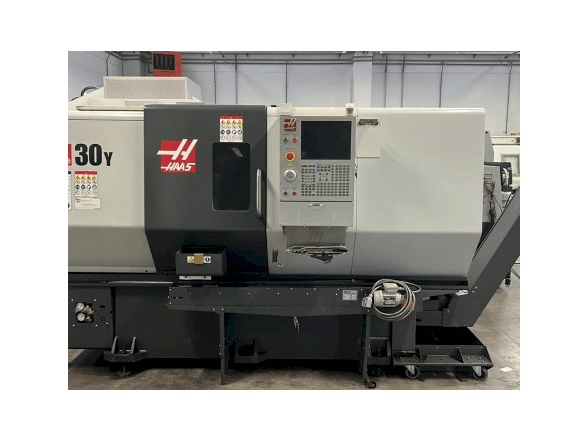 Front view of HAAS DS30Y machine