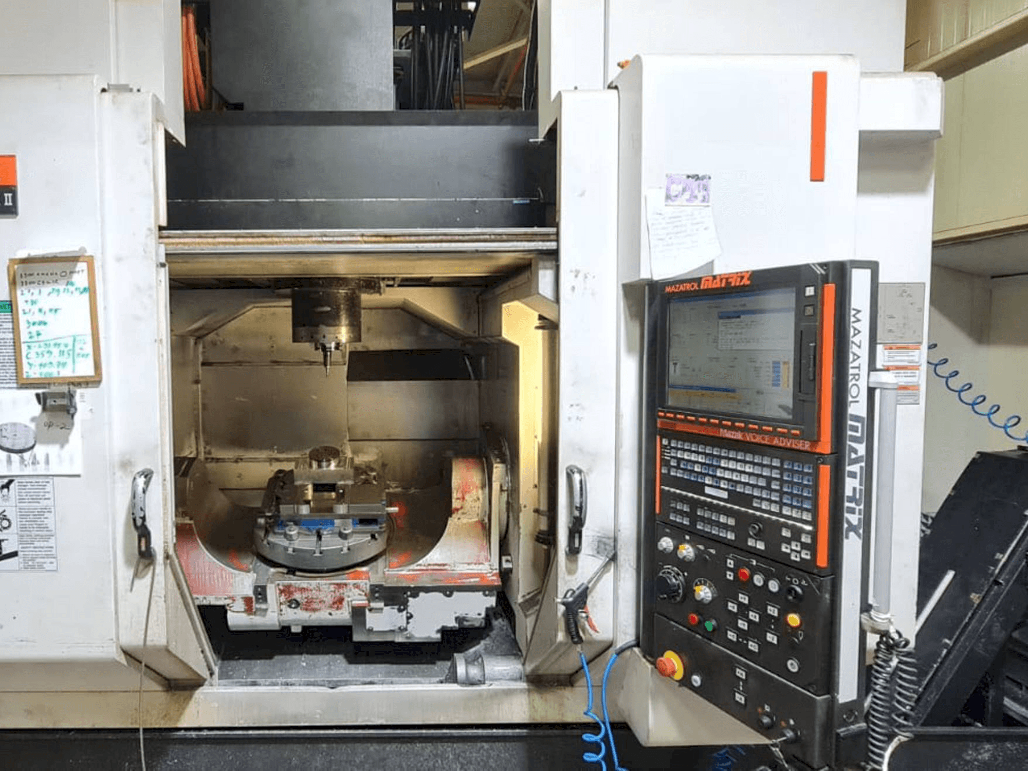 Front view of Mazak VARIAXIS 730-5X II machine