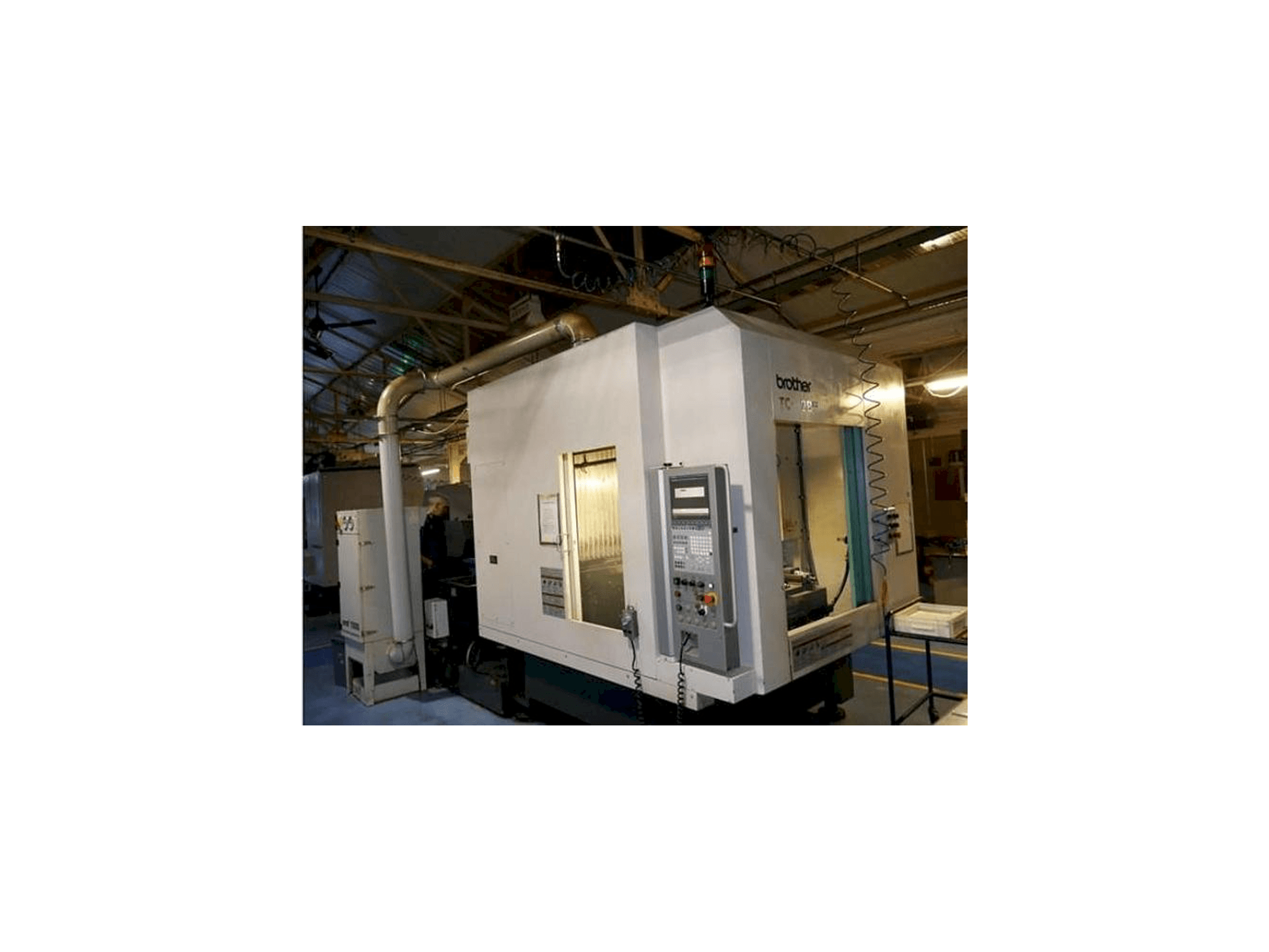 Front view of Brother TC-32 BN QT machine