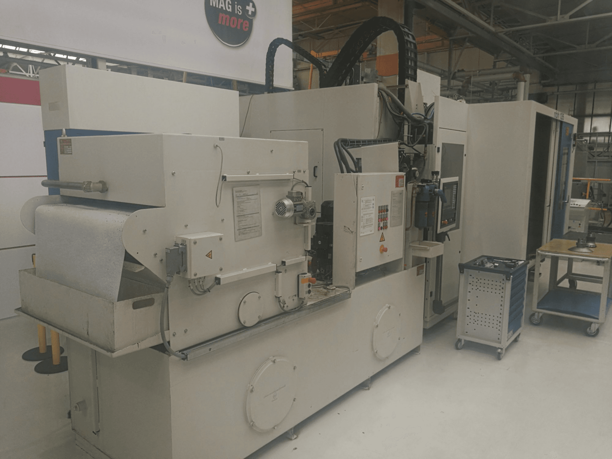 Left view of Hueller Hille NBH 135 Machine