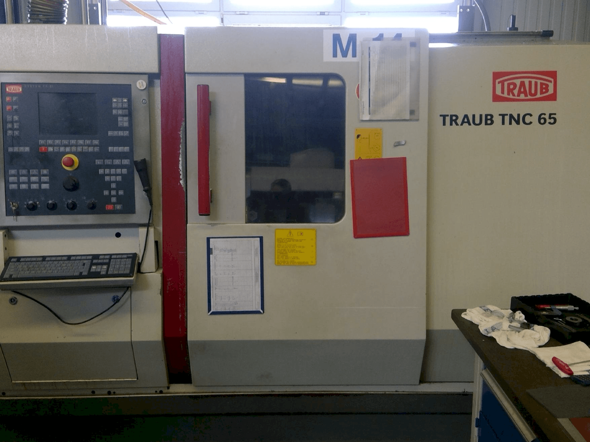 Front view of TRAUB TNC 42/65 machine