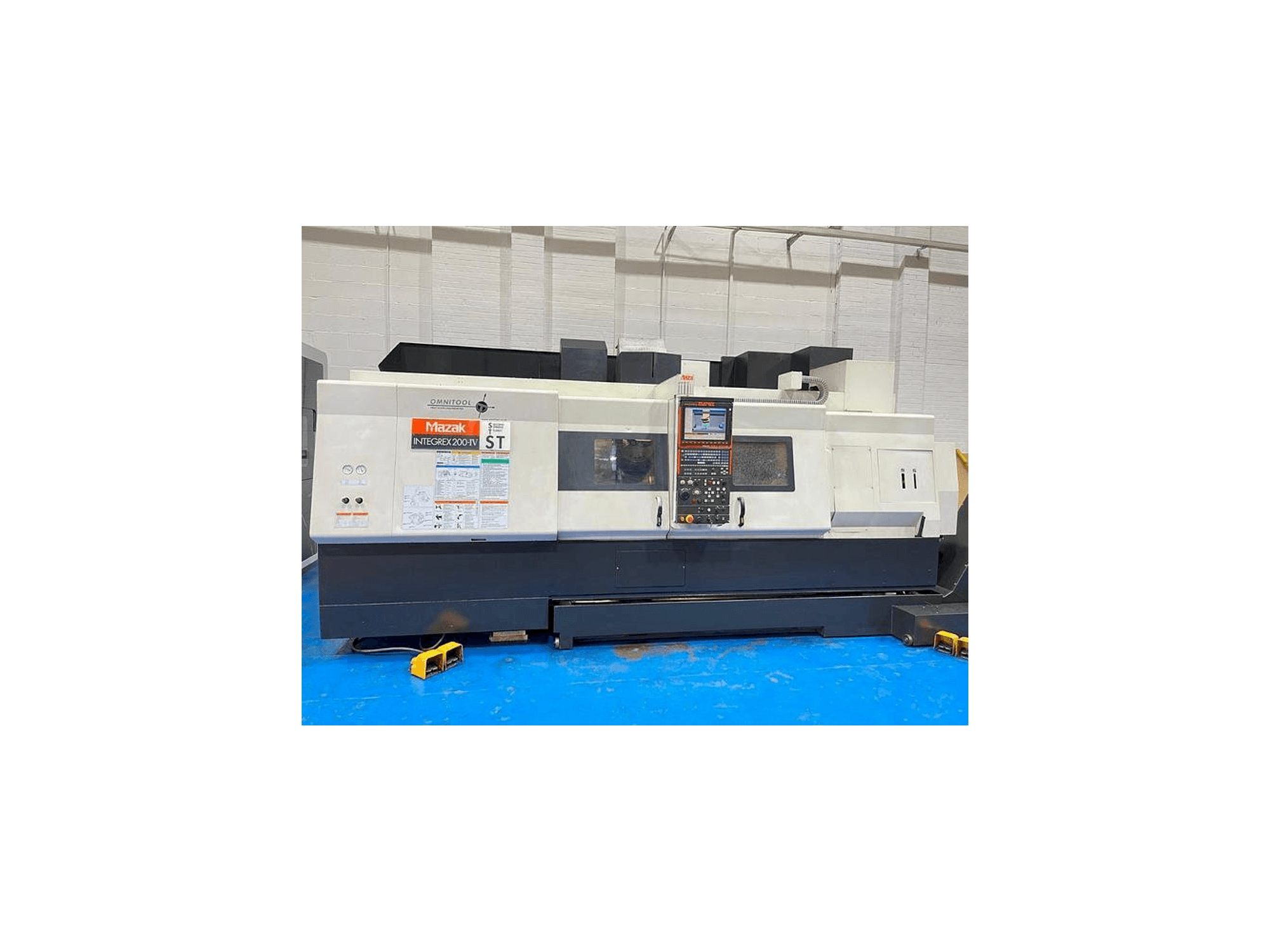 Front view of Mazak Integrex 200IV ST machine