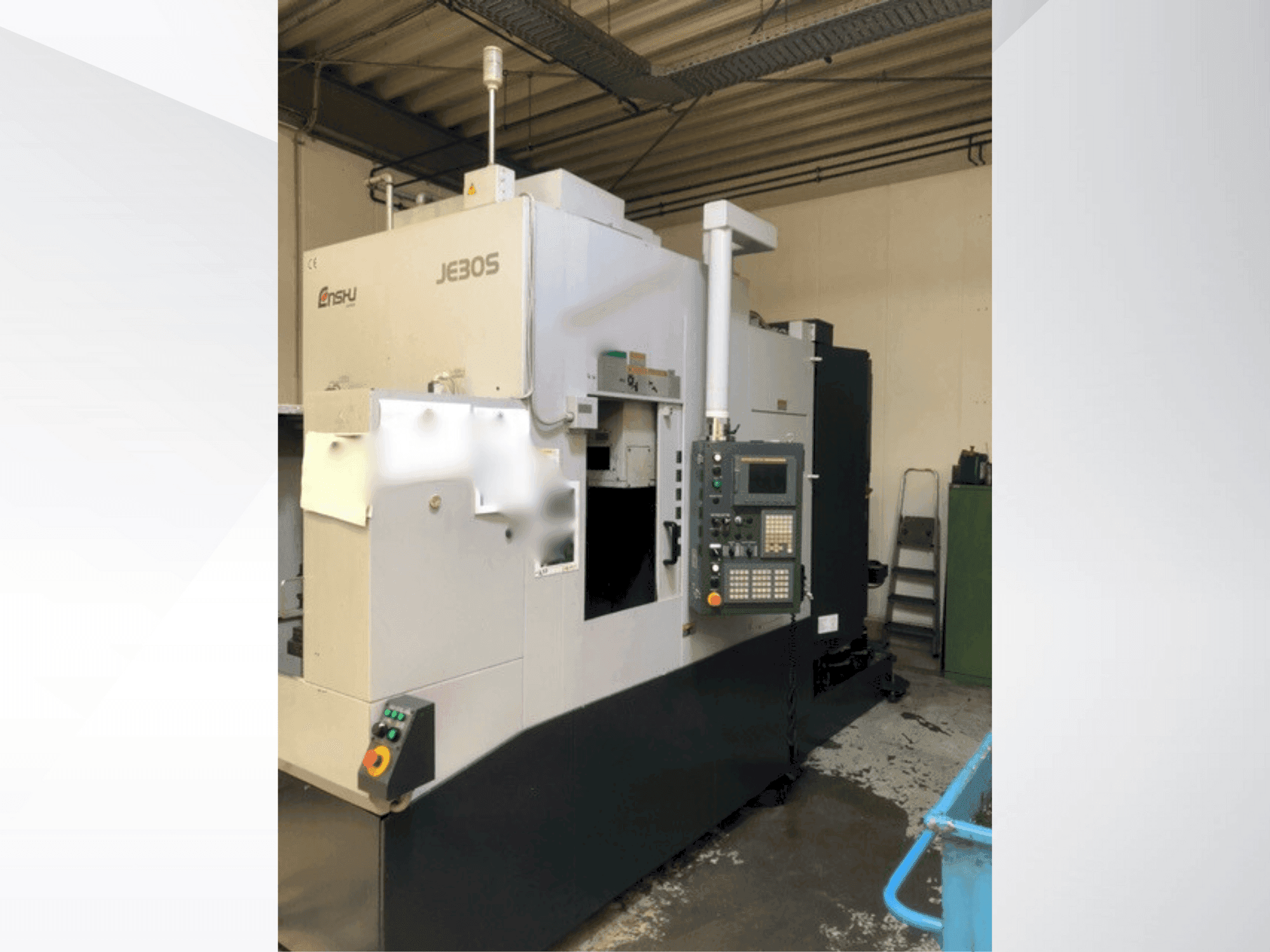 Front view of Enshu Je30S machine